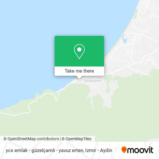 ycs emlak - güzelçamlı - yavuz erten map