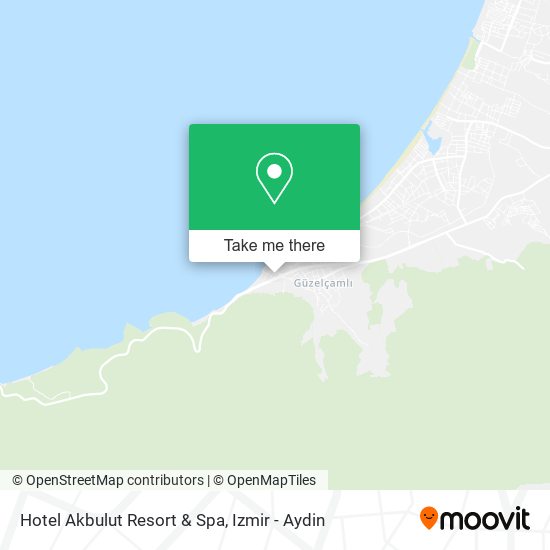 Hotel Akbulut Resort & Spa map