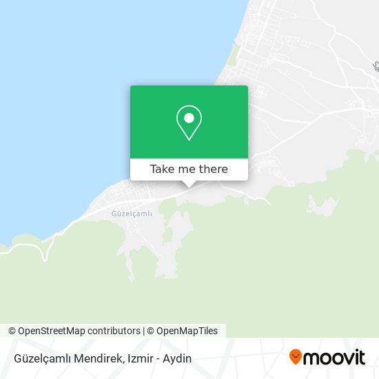 Güzelçamlı Mendirek map