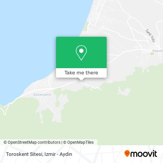 Toroskent Sitesi map