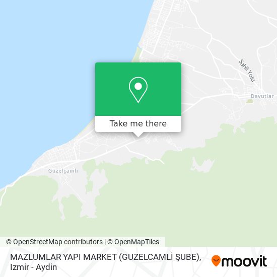 MAZLUMLAR YAPI MARKET (GUZELCAMLİ ŞUBE) map
