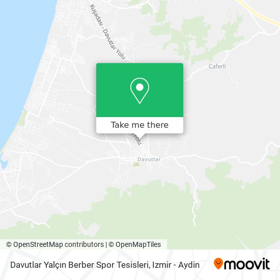 Davutlar Yalçın Berber Spor Tesisleri map