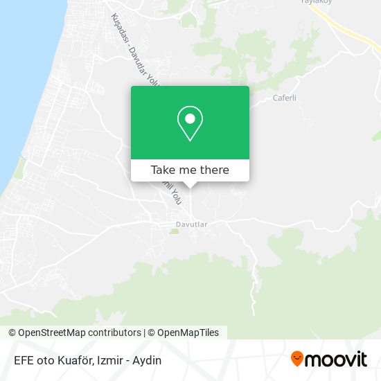 EFE oto Kuaför map