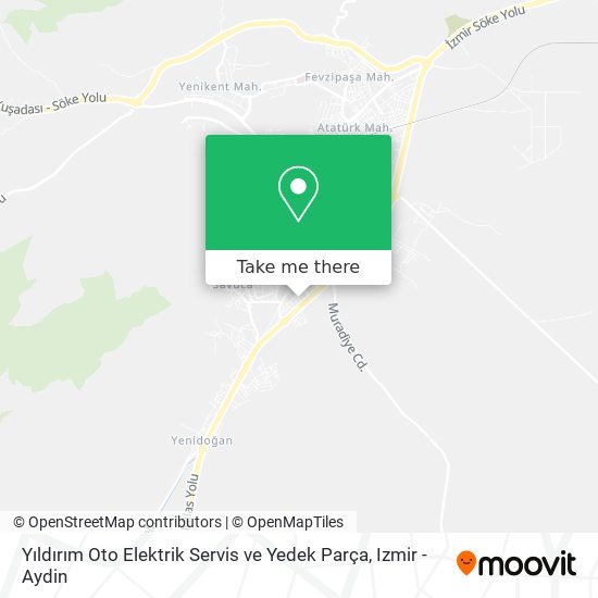 Yıldırım Oto Elektrik Servis ve Yedek Parça map