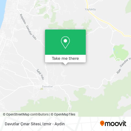 Davutlar Çınar Sitesi map