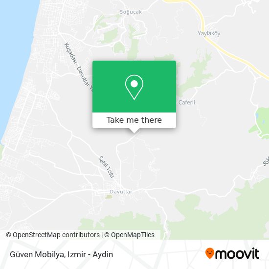 Güven Mobilya map