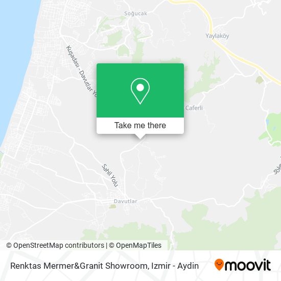 Renktas Mermer&Granit Showroom map