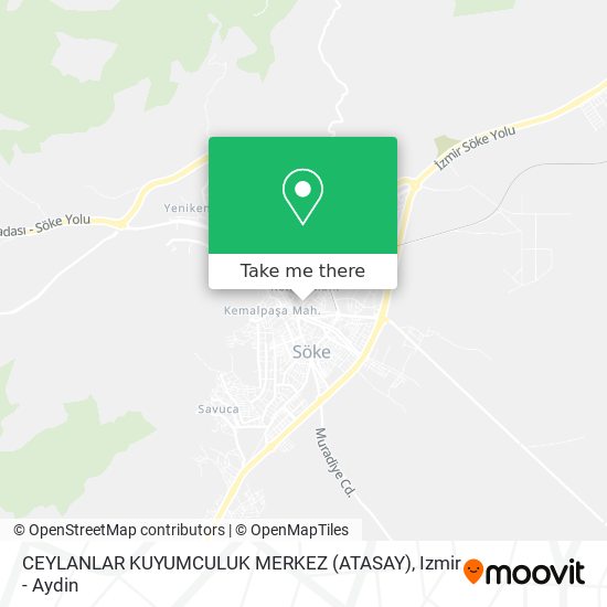 CEYLANLAR KUYUMCULUK MERKEZ (ATASAY) map