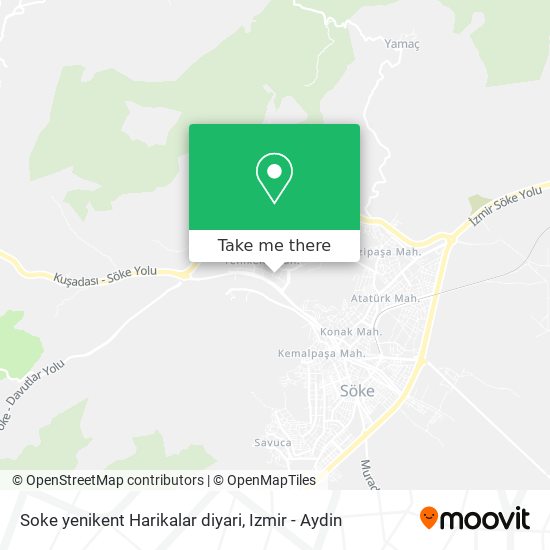 Soke yenikent Harikalar diyari map