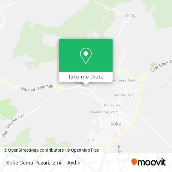 Söke Cuma Pazari map