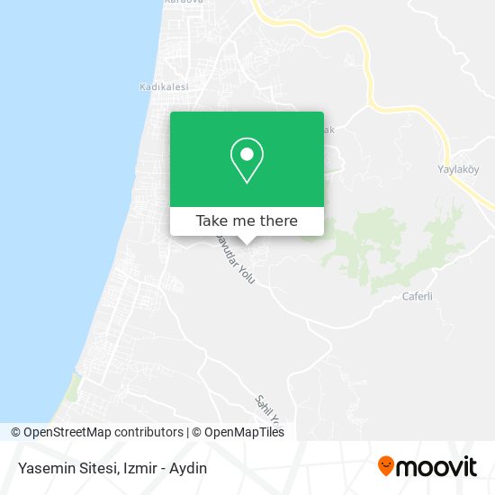 Yasemin Sitesi map