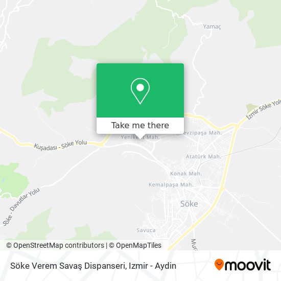 Söke Verem Savaş Dispanseri map