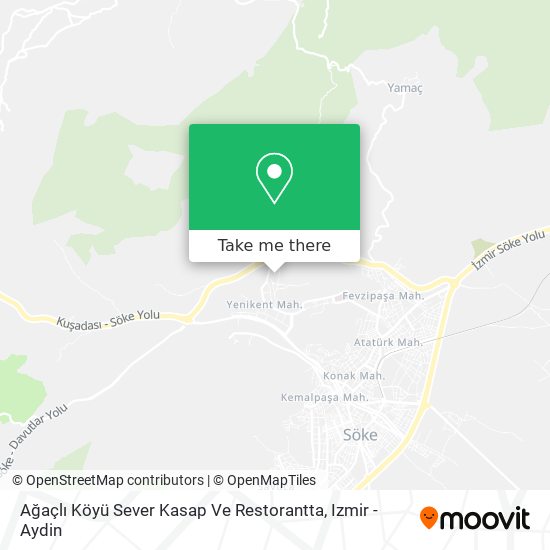 Ağaçlı Köyü Sever Kasap Ve Restorantta map