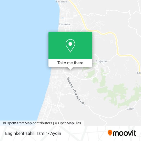 Enginkent sahili map