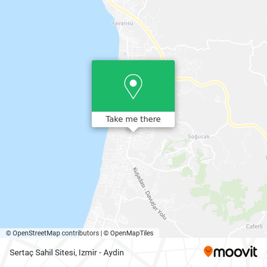 Sertaç Sahil Sitesi map