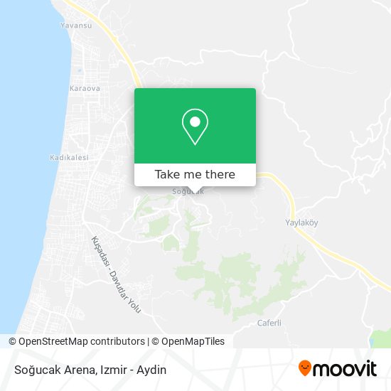 Soğucak Arena map