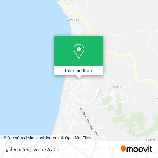 gülen sitesi map
