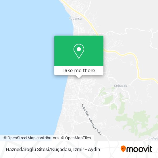Haznedaroğlu Sitesi/Kuşadası map