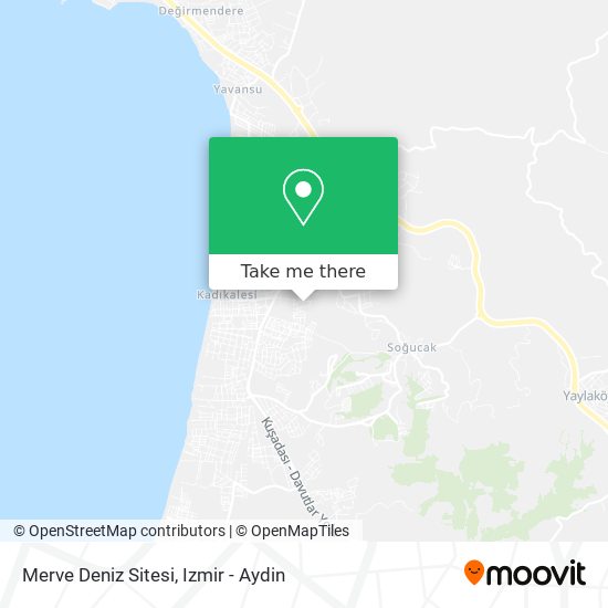 Merve Deniz Sitesi map