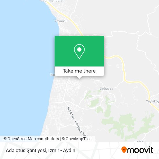 Adalotus Şantiyesi map