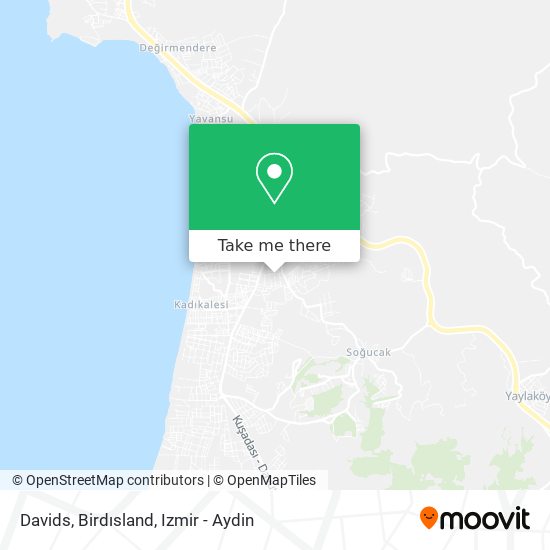 Davids, Birdısland map