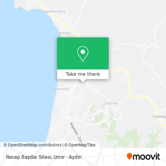 Recep Baydar Sitesi map