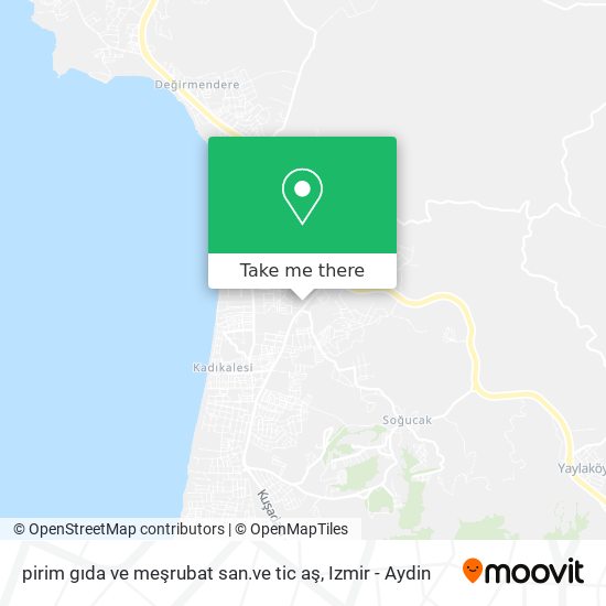 pirim gıda ve meşrubat san.ve tic aş map