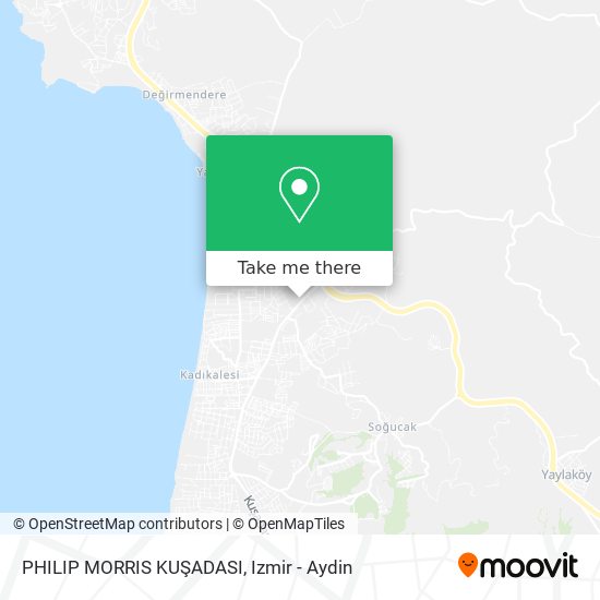 PHILIP MORRIS KUŞADASI map