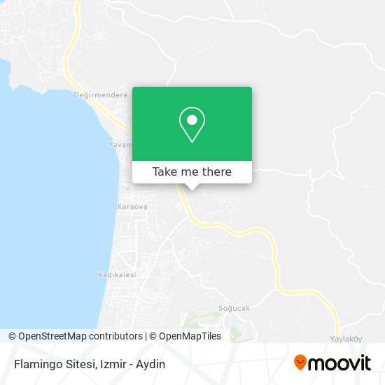 Flamingo Sitesi map