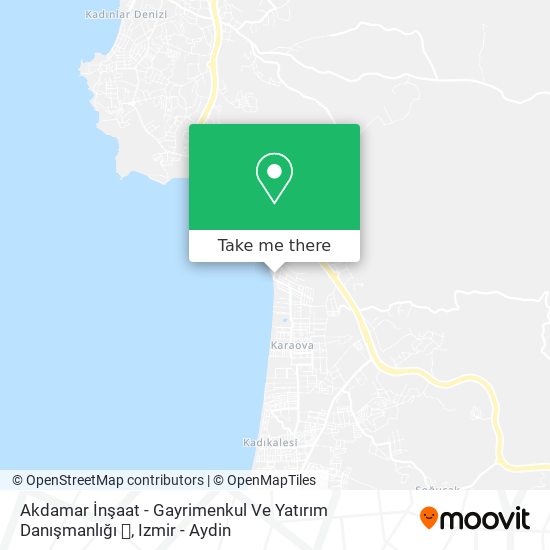 Akdamar İnşaat - Gayrimenkul Ve Yatırım Danışmanlığı 👑 map