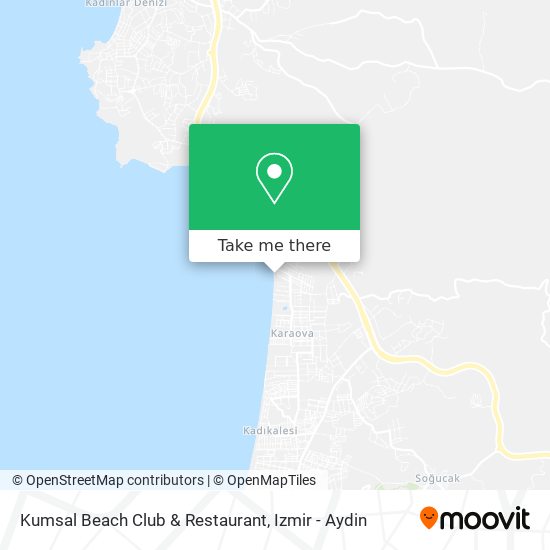 Kumsal Beach Club & Restaurant map