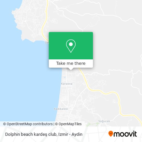 Dolphin beach kardeş club map