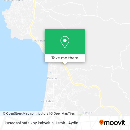 kusadasi safa koy kahvaltisi map