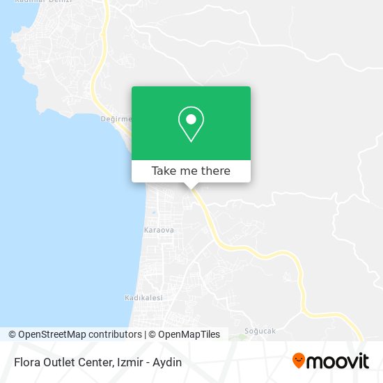 Flora Outlet Center map