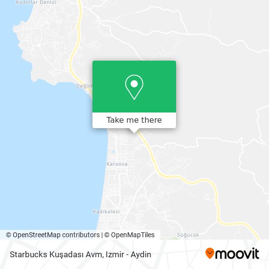 Starbucks Kuşadası Avm map