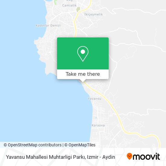 Yavansu Mahallesi Muhtarligi Parkı map