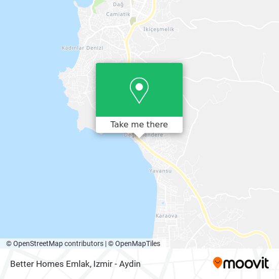 Better Homes Emlak map