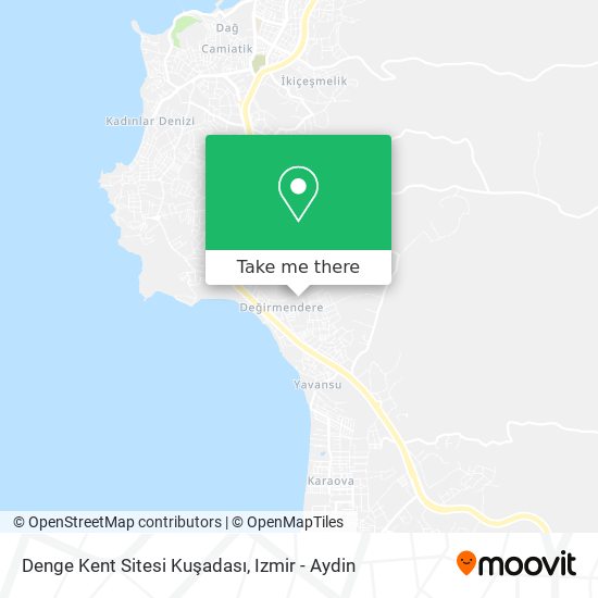 Denge Kent Sitesi Kuşadası map