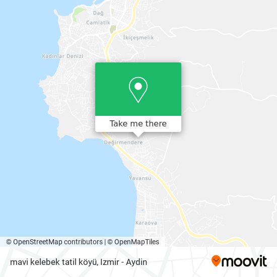 mavi kelebek tatil köyü map