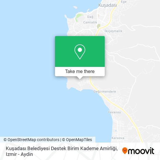 Kuşadası Belediyesi Destek Birim Kademe Amirliği map