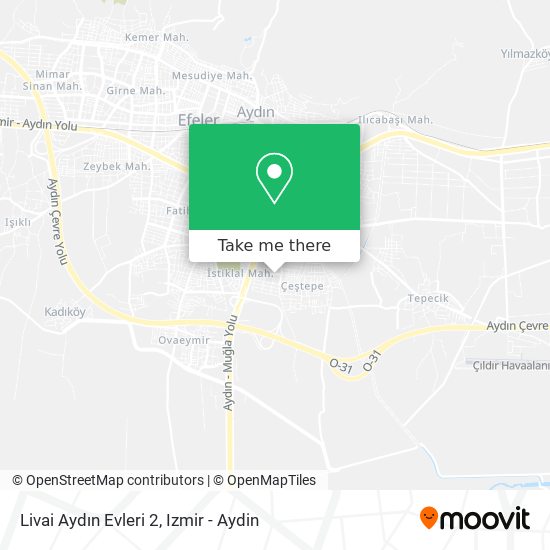 Livai Aydın Evleri 2 map
