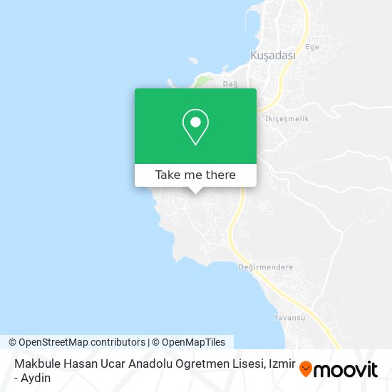 Makbule Hasan Ucar Anadolu Ogretmen Lisesi map