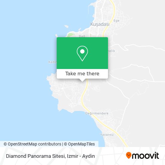 Diamond Panorama Sitesi map