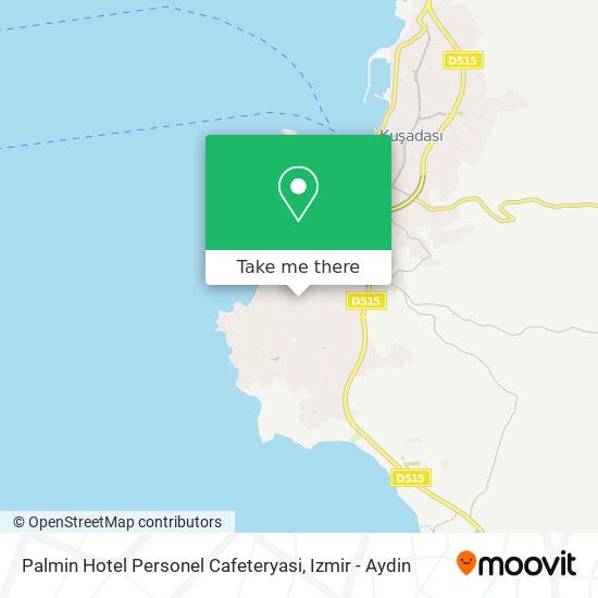 Palmin Hotel Personel Cafeteryasi map