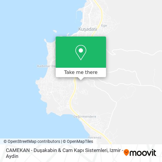 CAMEKAN - Duşakabin & Cam Kapı Sistemleri map