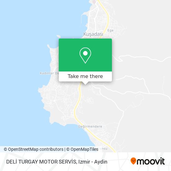 DELİ TURGAY MOTOR SERVİS map