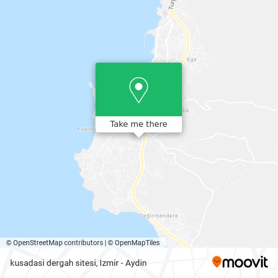 kusadasi dergah sitesi map