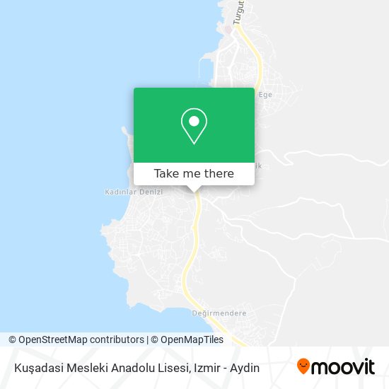 Kuşadasi Mesleki Anadolu Lisesi map