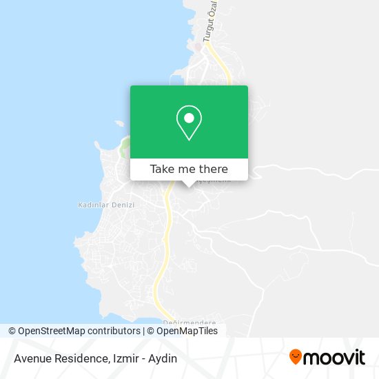 Avenue Residence map