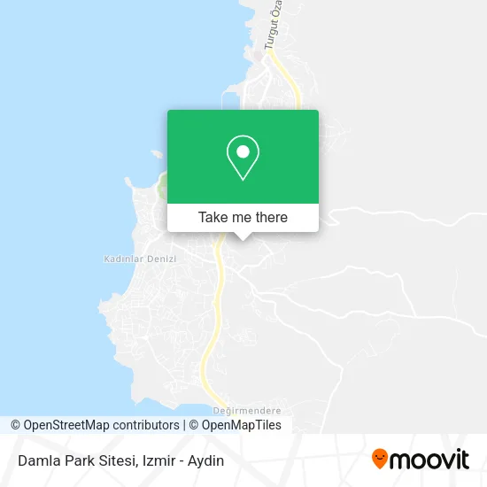 Damla Park Sitesi map